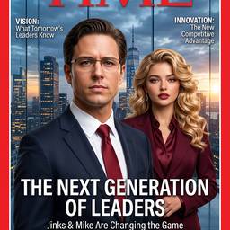 Executive Magazine Cover Duo