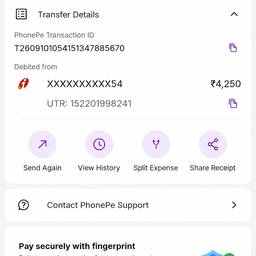 Depois - Editar valor do PhonePe
