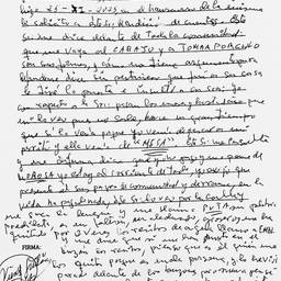 Crisp Handwritten Letter Scan