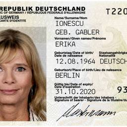 German ID Card Name Edit