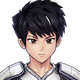 Antes - Arte Estilo Punishing Gray Raven