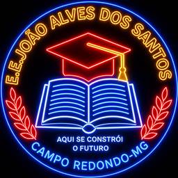 Neon School Emblem