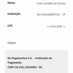 PIX Payment Screenshot Cleanup
