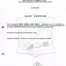 Before - School Certificate Text Edit