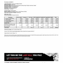 Tax Invoice Amount Edit