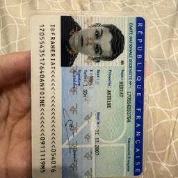 French ID Birth Date Edit