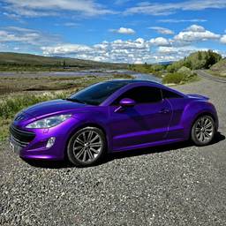 Metallic Violet Car Repaint