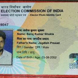 Voter ID DOB Edit