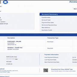 Antes - Editar importe en extracto bancario