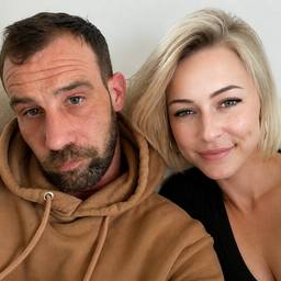 Couple Photo on Couch