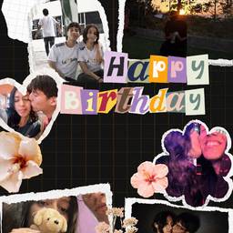 Birthday Collage Story