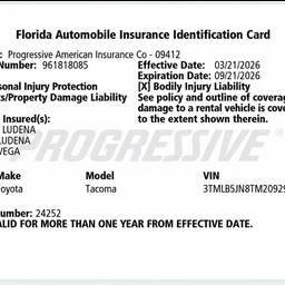 Add Name to Insurance Card