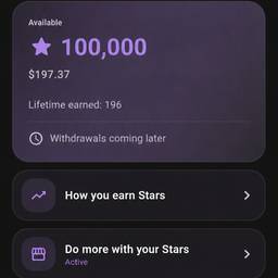 Nachher - Stars Wallet Screenshot Bearbeiten