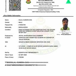 Malaysia ePass Year Edit