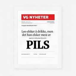 Norwegian News Style Graphic