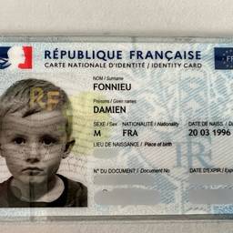 French ID Card Edit