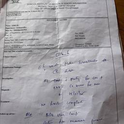 Handwritten Document to PDF
