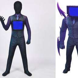 Skibidi Toilet Cosplay Suit