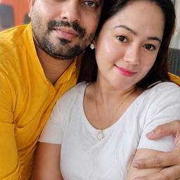 Couple Hug Photo Merge