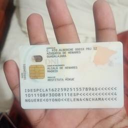 Antes - Edição de número de documento de identidade