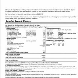 Utility Bill Address Change