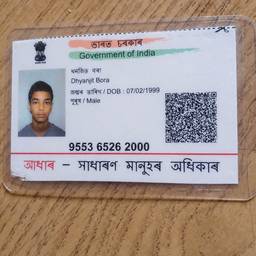 Aadhaar Card DOB Edit