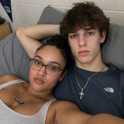 Couple Dorm Room Photo
