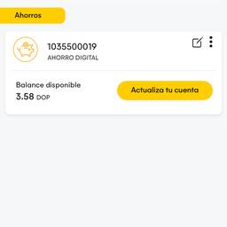 Avant - Modification du solde dans l'application bancaire