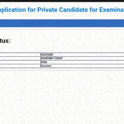 Exam Fee Amount Edit