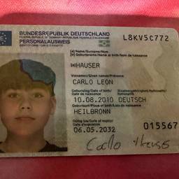 German ID Birthdate Edit