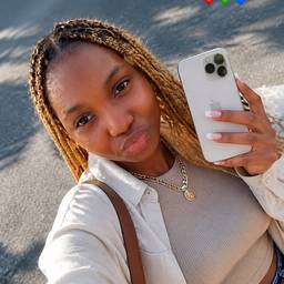 Après - Relooking de selfie tendance