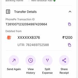 PhonePe Payment Amount Edit