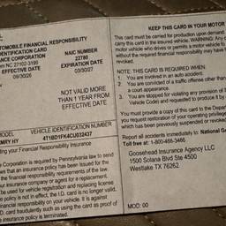 After - Insurance Card Date Edit