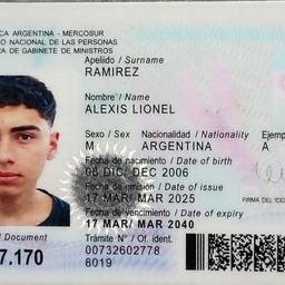 Argentine DNI Date Edit