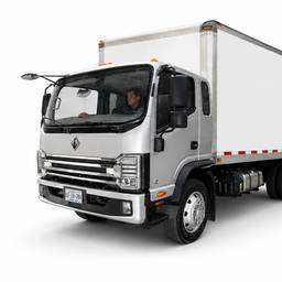 White Background Truck Shot