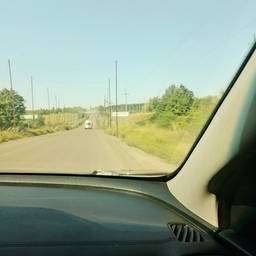 Before - Rainy Windshield Drive