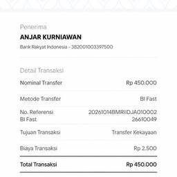Bank Transfer Receipt Edit