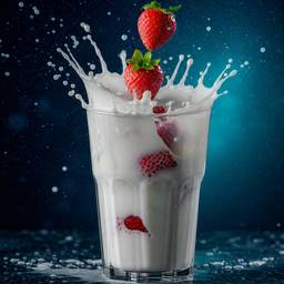 Strawberry Milk Splash