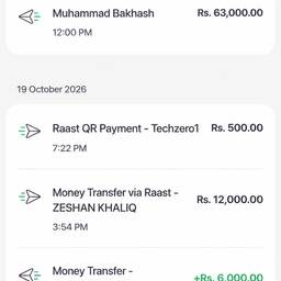 Bank App Screenshot Edit