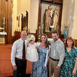 After - Christening Group Photo Edit