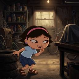 Cartoon Character Scene Edit