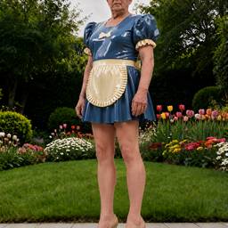 Avant - Changement de Tenue dans le Jardin