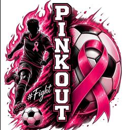 After - Pink Out Soccer Tee