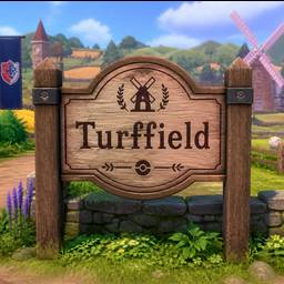 Turffield Welcome Sign