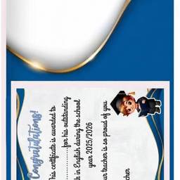 Update Certificate Year Text