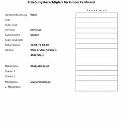 Nachher - Dokumentenscan Glätten