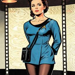 Star Trek Comic Book Style