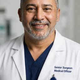 Senior Surgeon Uniform Portrait