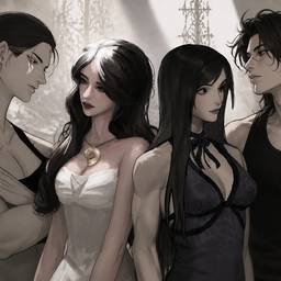 Anime Group Scene Merge