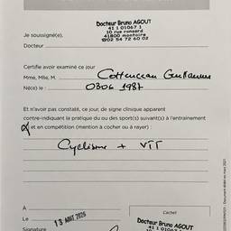 Edit Medical Certificate Date